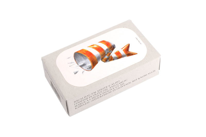 JOSE GOURMET Bacalhau em Azeite e Alho – illustration by Ricardo Abreu
