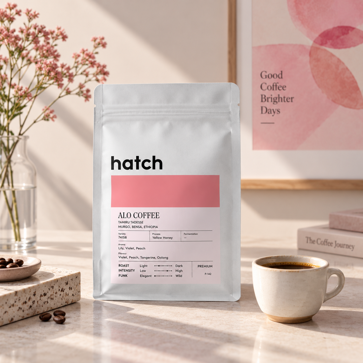 Hatch - 埃塞俄比亞 Alo Coffee Murgo Yellow Honey（200g）