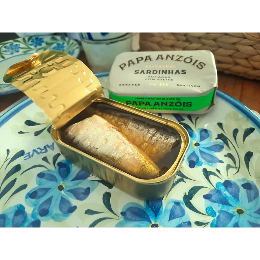 PAPA ANZÓIS No. 10 手工煙燻橄欖油沙甸魚