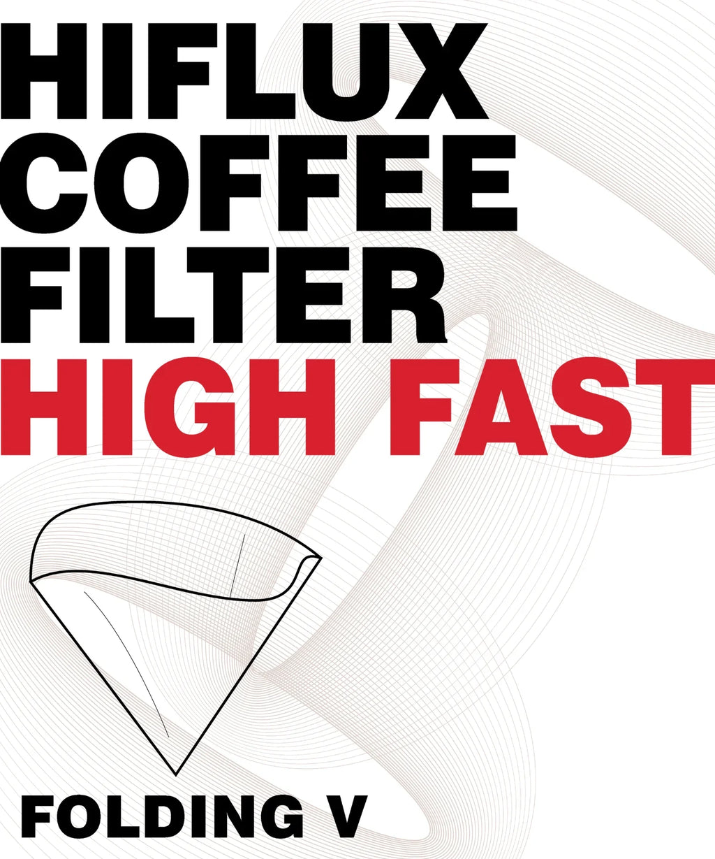 Hiflux Coffee Filter Folding V - 50pcs