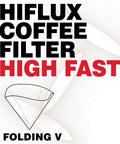 Hiflux Coffee Filter Folding V - 50pcs