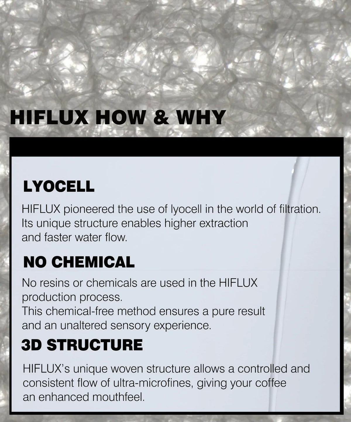 Hiflux Coffee Filter Folding V - 50pcs, additional product image 2