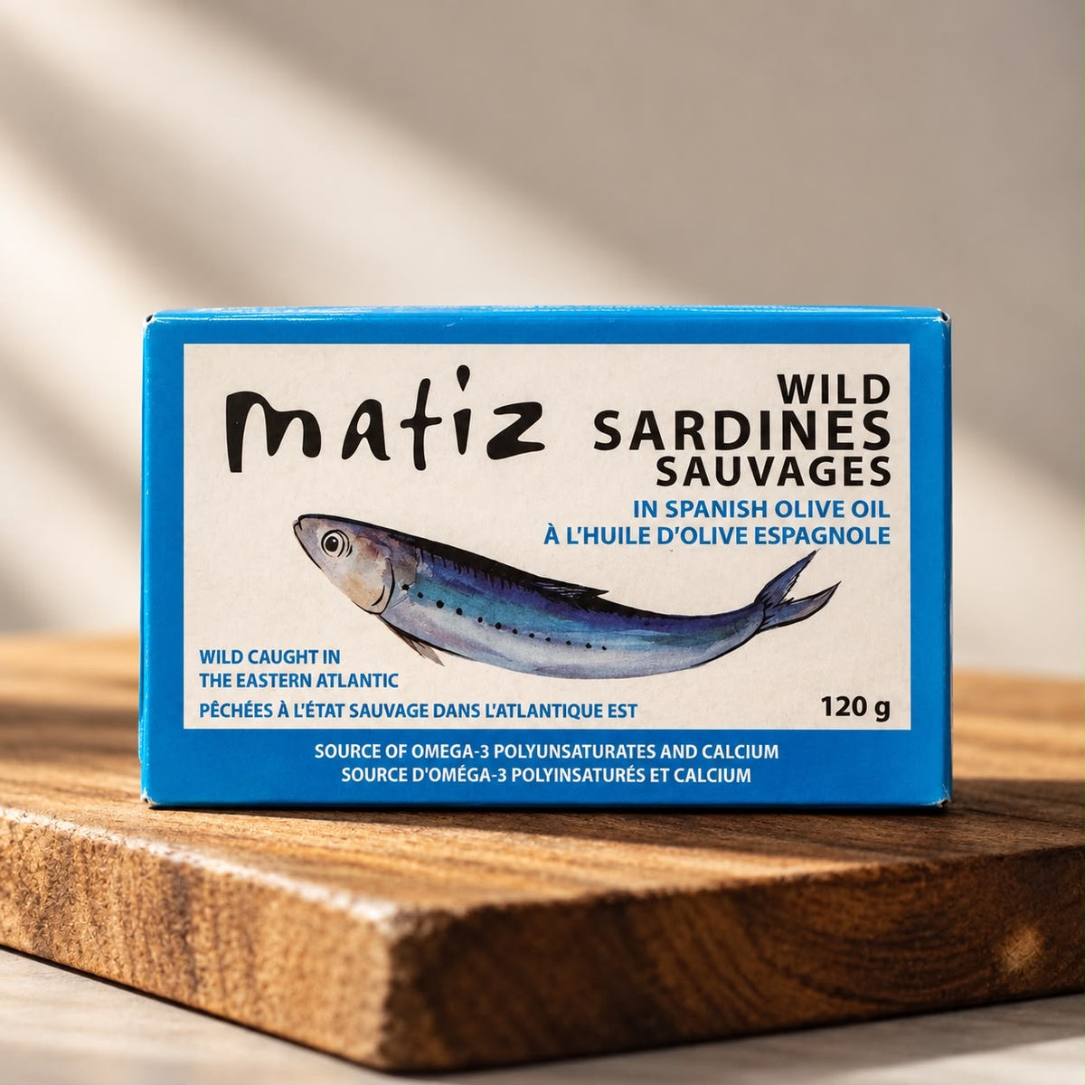 MATIZ 野生沙甸魚｜西班牙橄欖油浸 120g