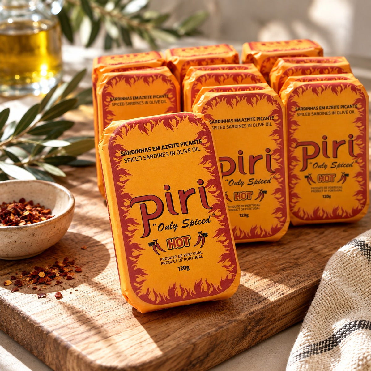 PIRI Only Spiced 葡萄牙香辣沙甸魚 120g